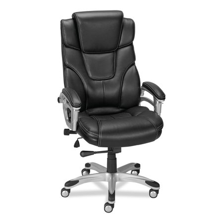 ALERA Alera Maurits Highback Chair, Supports Up to 275 lb, Black Seat/Back, Chrome Base ALEMR41B19
